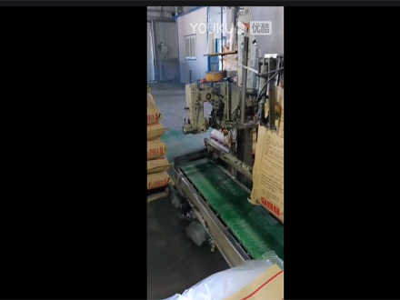 灌装机搭配扎口机及缝包机